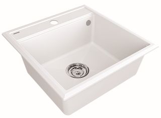 Мойка кухонная Paulmark Stepia PM115051-WH белый